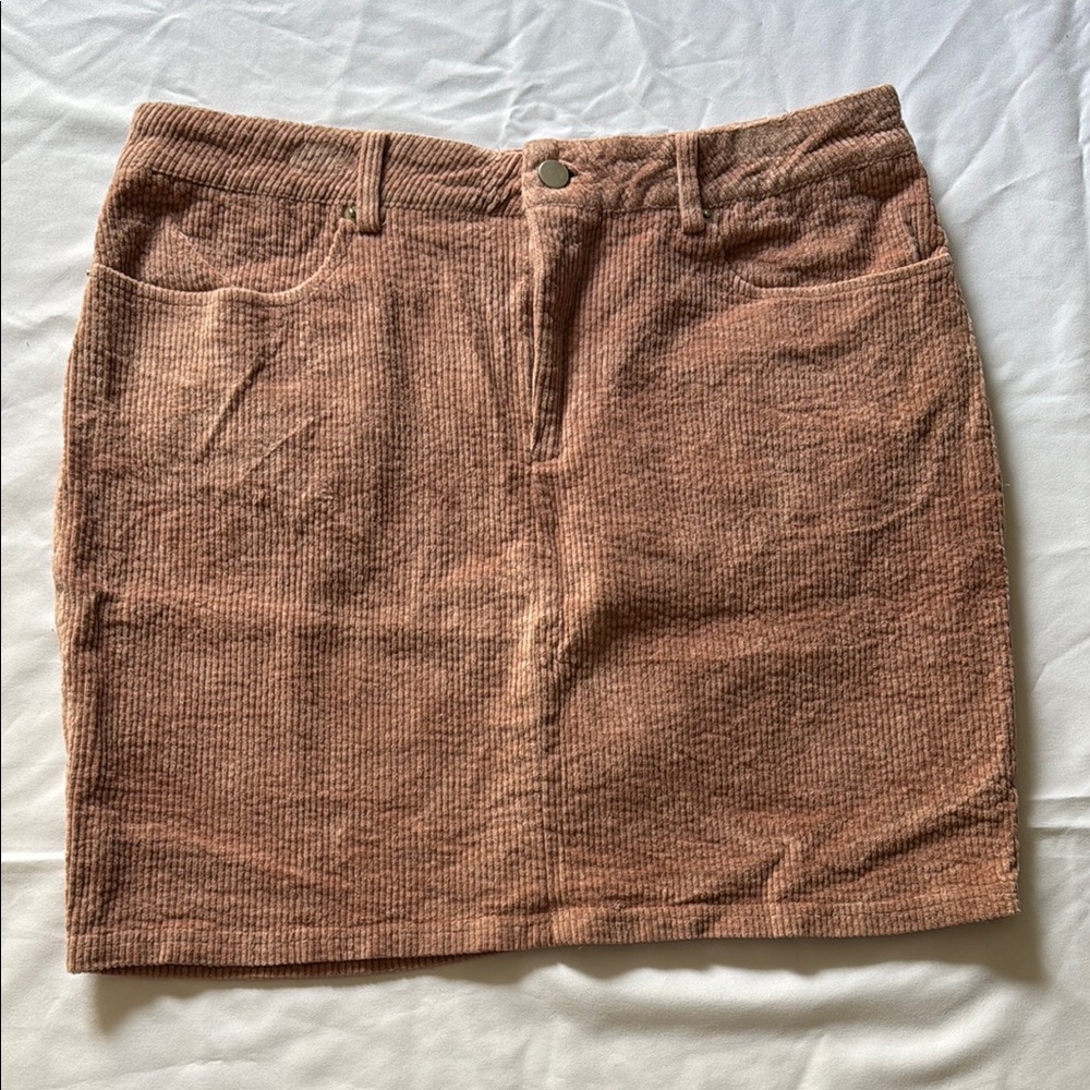 Mauve Mini Skirt